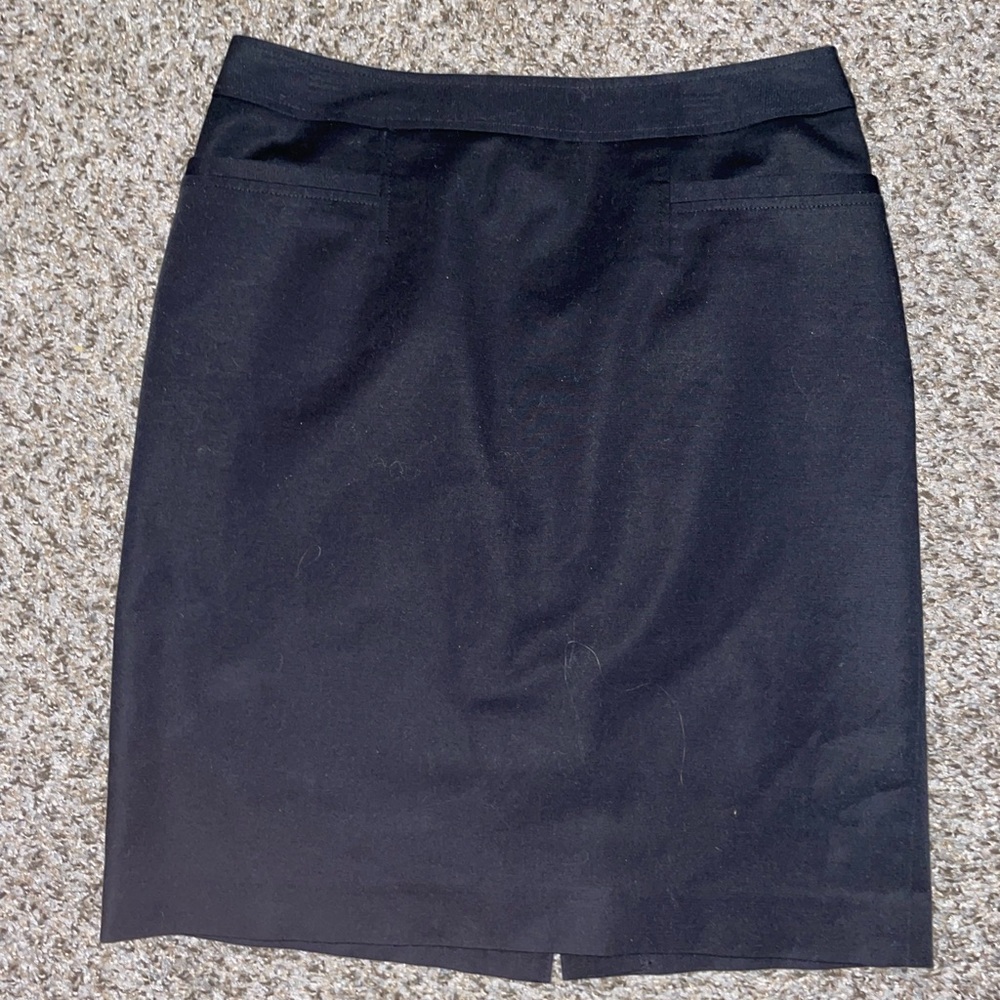 Black pencil skirt